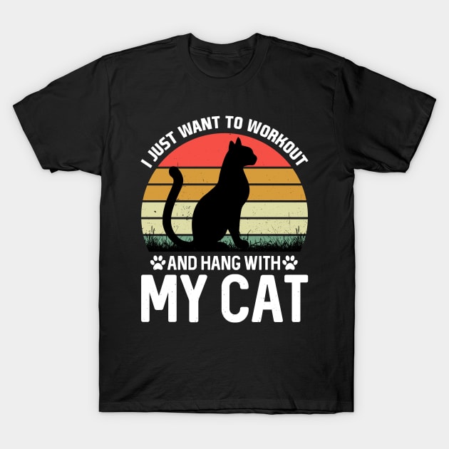 funny cats t shirt T-Shirt by rissander